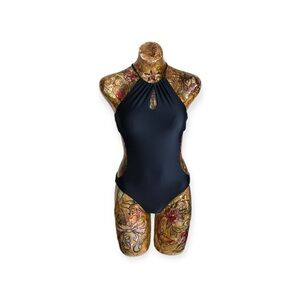 MAR by Vix swim wear summer swimsuit one piece black medium